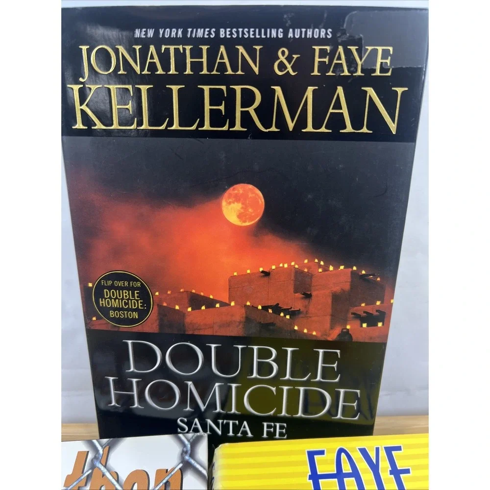 Jonathan & Faye Kellerman Mystery Thriller Hardcover Books w/ DJ Lot‎ (5)